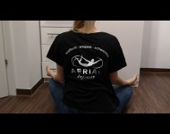 T-Shirt Frauen leicht bauchfrei/ locker
