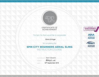 Beg Sling Certificate Girlinger